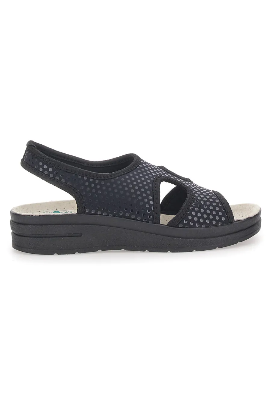 Sandali Blu con Tomaia in Vera Pelle 721-BIO UP Best