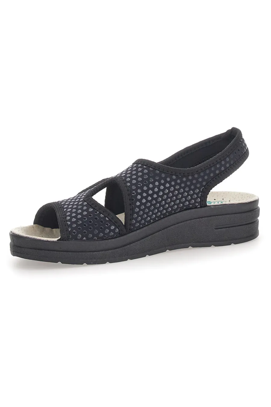 Sandali Blu con Tomaia in Vera Pelle 721-BIO UP Best
