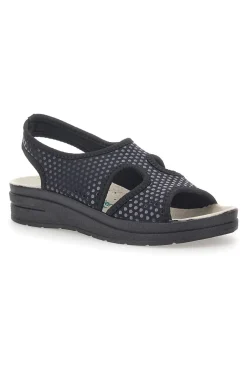 Sandali Blu con Tomaia in Vera Pelle 721-BIO UP Best