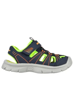 Sandali Blu da Bimbi Skechers Relis-Valder