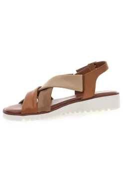 Sandali con Tomaia a Fascia In Vera Pelle 24A030-MIO TEMPO Online