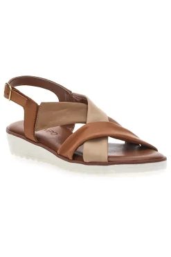 Sandali con Tomaia a Fascia In Vera Pelle 24A030-MIO TEMPO Online