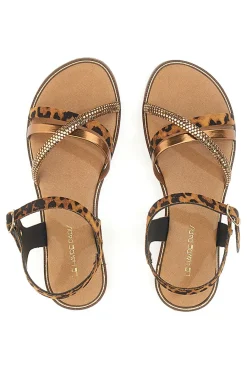 Sandali Bronzo con Fantasia ata 5451-LE HAVRE PARIS Sale
