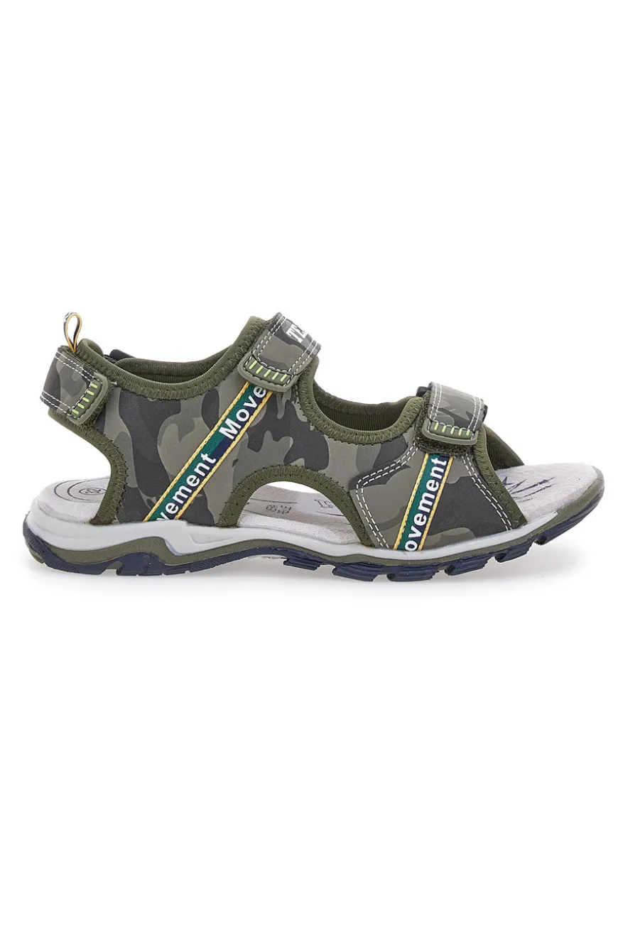 Sandali Casual Camouflage Pitt Kids 14308