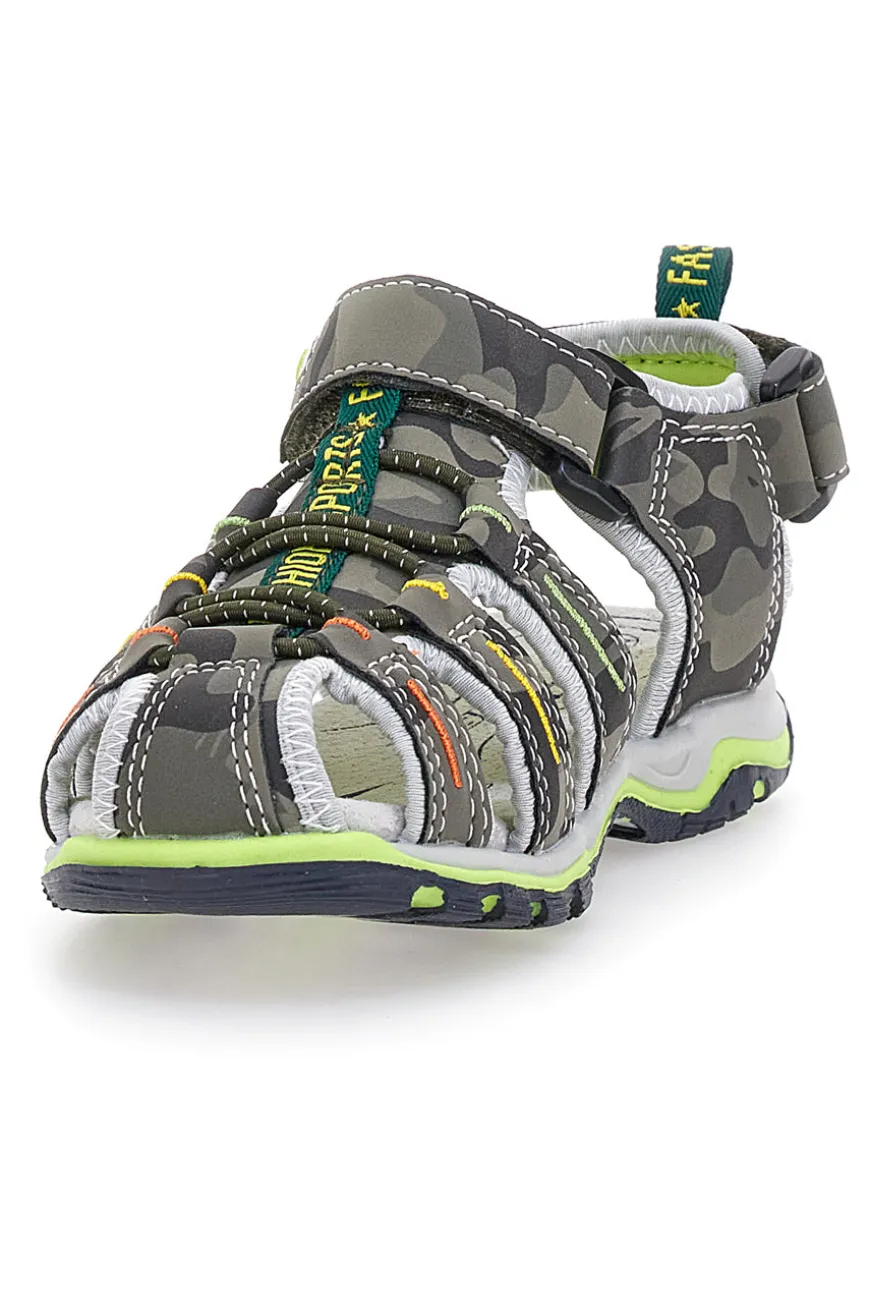 Sandali Casual Camouflage Pitt Kids 14309