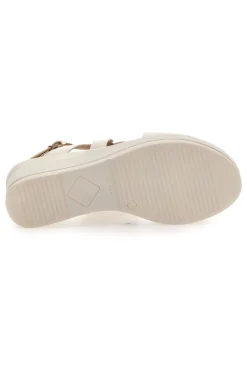 Sandali Champagne con Zeppa 7cm MK3313258-PITTARELLO LOOK Hot