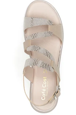 Sandali Cipria Con Cinturino Sling-back Cafe' Cost 4209-CAFÈ COST Sale