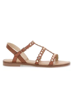 Sandali Color Cuoio da Donna 2072-LE HAVRE PARIS Outlet