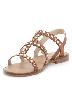 Sandali Color Cuoio da Donna 2072-LE HAVRE PARIS Outlet