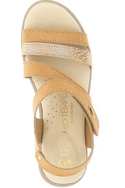 Sandali Comfort Cammello 543081-MIO TEMPO Clearance