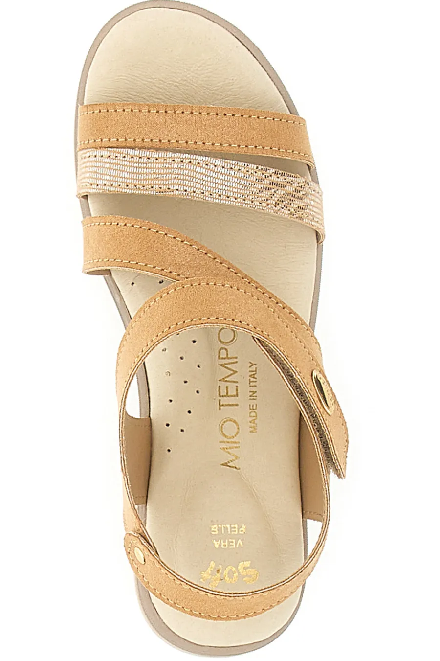 Sandali Comfort Cammello 543081-MIO TEMPO Clearance