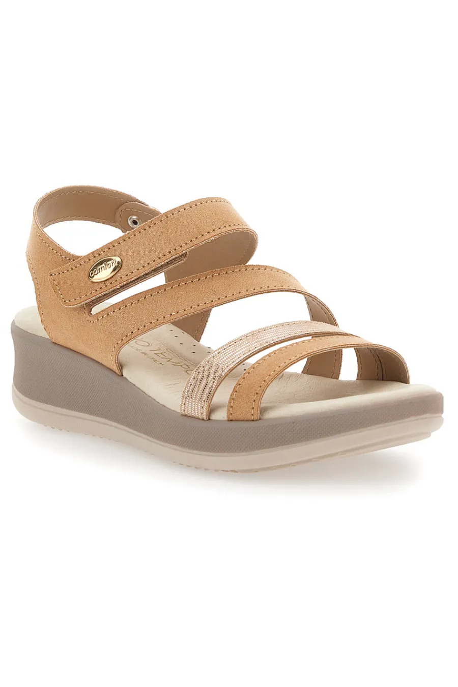 Sandali Comfort Cammello 543081-MIO TEMPO Clearance