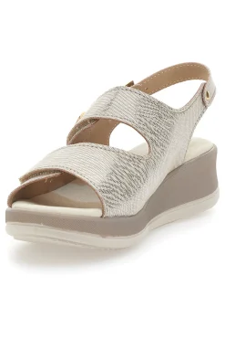 Sandali Comodi Slingback Panna 542292-MIO TEMPO Hot