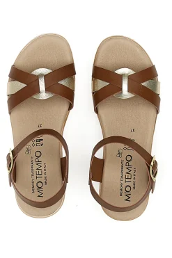 Sandali con cinturino marroni LR253229-MIO TEMPO Online