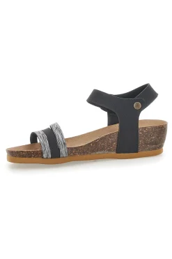 Sandali con Cinturino Neri 22308-BIO UP Clearance