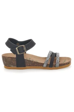 Sandali con Cinturino Neri 22308-BIO UP Clearance