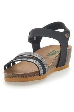 Sandali con Cinturino Neri 22308-BIO UP Clearance