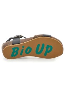 Sandali con Cinturino Neri 22711-BIO UP Discount