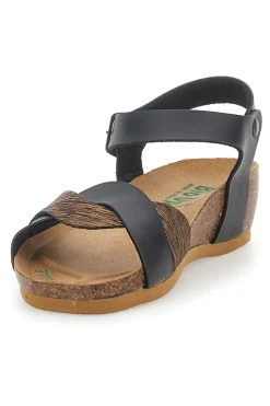 Sandali con Cinturino Neri 22711-BIO UP Discount