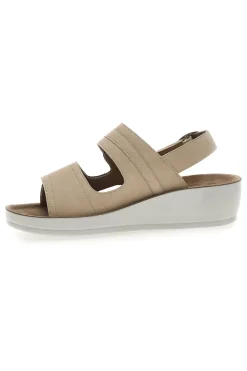 Sandali con Cinturino Slingback Taupe J532414-ECO BIO Best