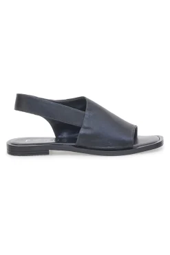 Sandali con Fascia in Pelle Nera e Elastico Posteriore 184987-PITTARELLO FOCUS Best