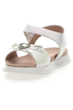 Sandali con Fiocco Bianchi 39244-PITT KIDS Outlet