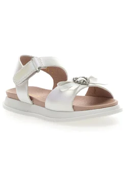 Sandali con Fiocco Bianchi 39244-PITT KIDS Outlet