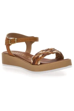 Sandali con Platform Marroni 4198-MIO TEMPO Online