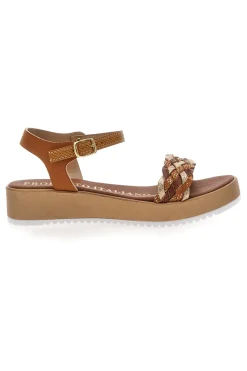 Sandali con Platform Marroni 4198-MIO TEMPO Online