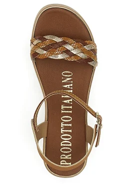 Sandali con Platform Marroni 4198-MIO TEMPO Online