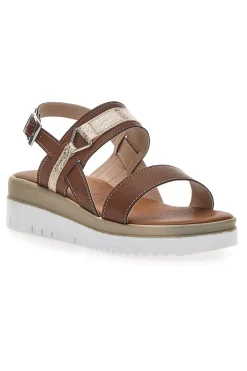 Sandali con Platform Me & Me 3225 Marroni-ME u0026 ME Outlet