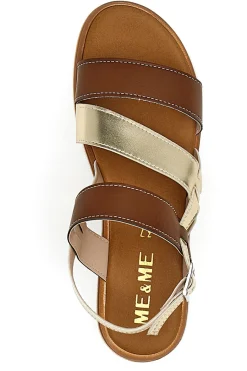 Sandali con Platform Me & Me 3205 Marroni-ME u0026 ME Clearance