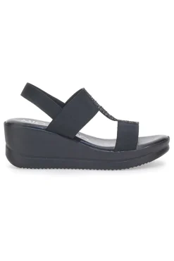 Sandali con Platform 2210 Neri-MIO TEMPO Clearance