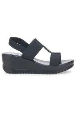 Sandali con Platform Neri da Donna 2210-MIO TEMPO Discount