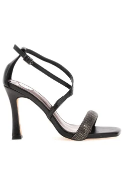 Sandali con tacco 24 Neri-FIRST LADY Clearance