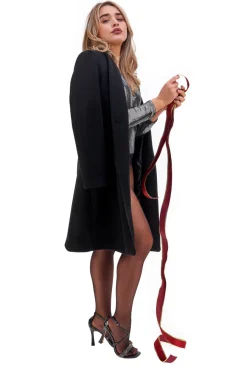 Sandali con tacco 24 Neri-FIRST LADY Clearance