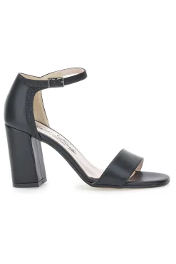 Sandali con Tacco 1910 Nero-FIRST LADY Online