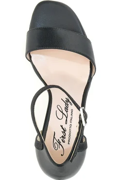 Sandali con Tacco 1910 Nero-FIRST LADY Online