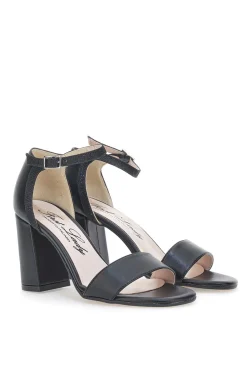 Sandali con Tacco 1910 Nero-FIRST LADY Online