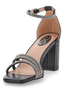 Sandali con Tacco Neri 124082791-GAVI Online