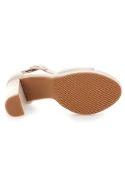 Sandali con Tacco Nude e Cinturino 6031-LE HAVRE PARIS Online