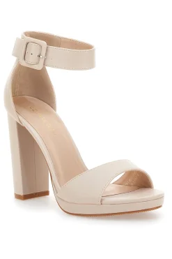 Sandali con Tacco Nude e Cinturino 6031-LE HAVRE PARIS Online