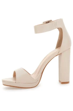 Sandali con Tacco Nude e Cinturino 6031-LE HAVRE PARIS Online