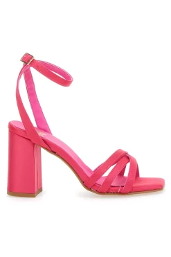 Sandali con tacco 2333 Fucsia-PITTARELLO ELITE Online