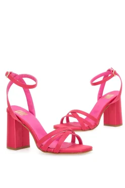 Sandali con tacco 2333 Fucsia-PITTARELLO ELITE Online