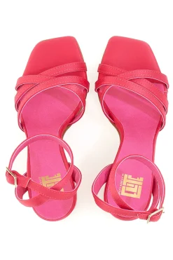 Sandali con tacco 2333 Fucsia-PITTARELLO ELITE Online