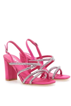 Sandali con Tacco 1806 Rosa-THE FIRST Best
