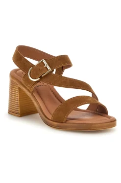 Sandali Cuoio con tacco e fibbia MK3909214-PITTARELLO LOOK