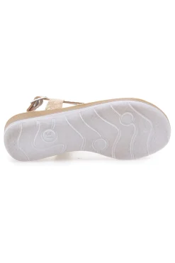 Sandali dorati con strass comfort 43BV-INBLU Online