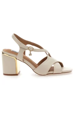 Sandali Eleganti con Tacco Largo e Dettaglio Gioiello Marcella Burani 51211-MARIELLA BURANI Online